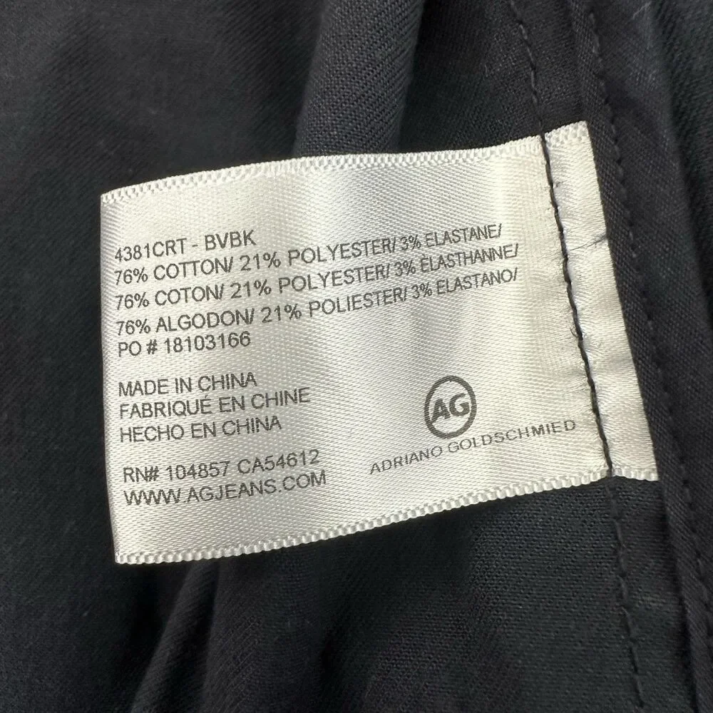 AG Adriano Goldschmied Axle Shop Jacket Men’s XL Navy Blue Rare Style 4381CRT